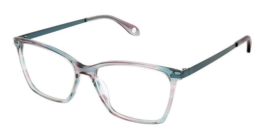 Fysh F-3759 Aqua Lilac Eyeglasses