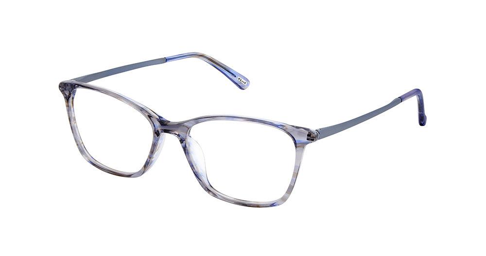 KLiiK Denmark K-815 Perwinkle Onyx Eyeglasses