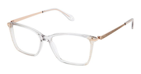 Fysh F-3763 Mist Rose Gold Eyeglasses