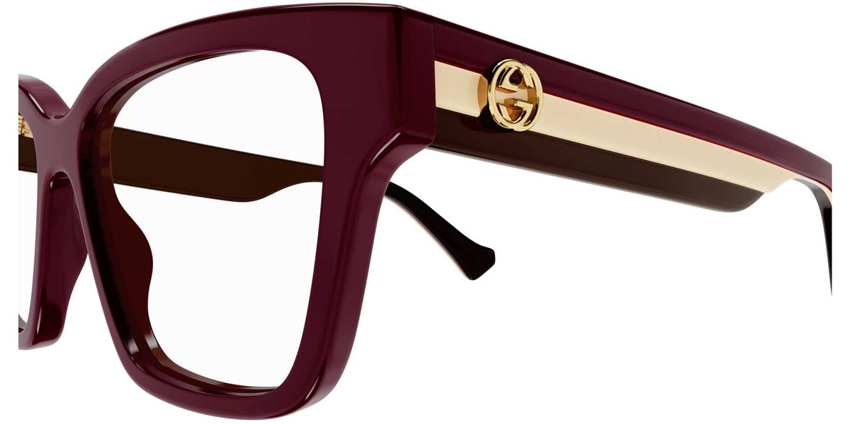Gucci GG1302O 005 Eyeglasses - Red