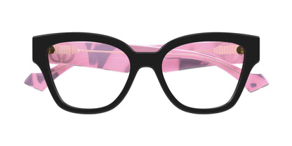 Gucci GG1424O 012 Eyeglasses - Black / Pink