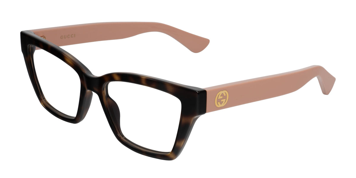 Gucci GG1715O 005 Eyeglasses - Havana / Pink