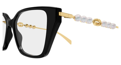 Gucci GG1969O 001 Eyeglasses - Black