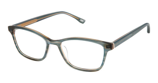 KLiiK Denmark K-793 Sage Honey Eyeglasses