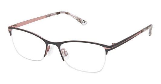 KLiiK Denmark K-800 Charcoal Blush Eyeglasses