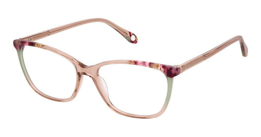 Fysh F-3781 Blush Rose Sage Eyeglasses