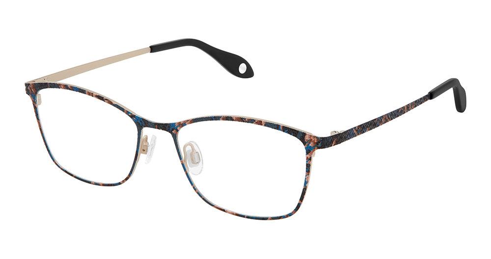 Fysh F-3778 Black Rosewood Eyeglasses