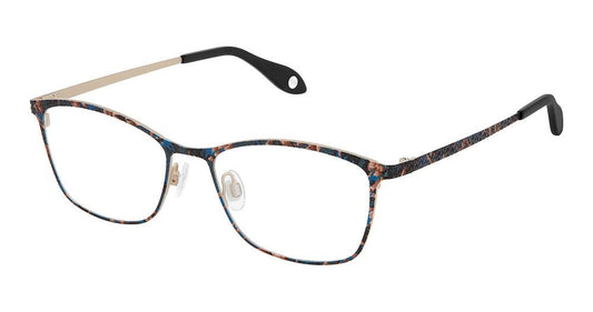 Fysh F-3778 Black Rosewood Eyeglasses